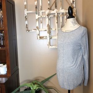 Caslon Sweater Size S Gray Tunic Length